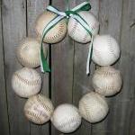 Softball Love Wreath - No Hat, No Letter