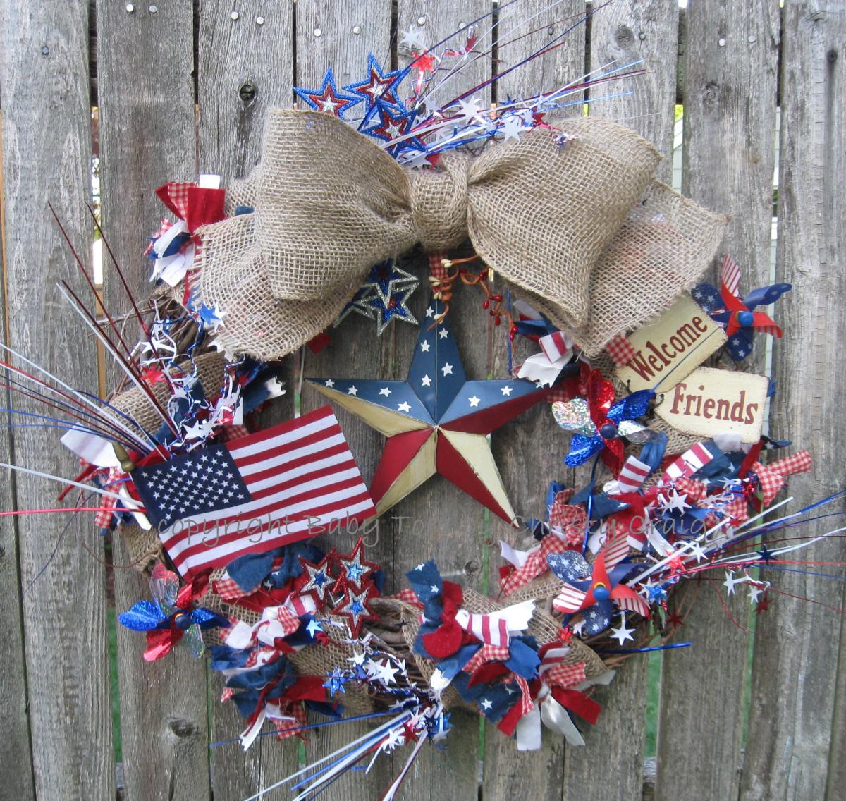 Americana Wreath
