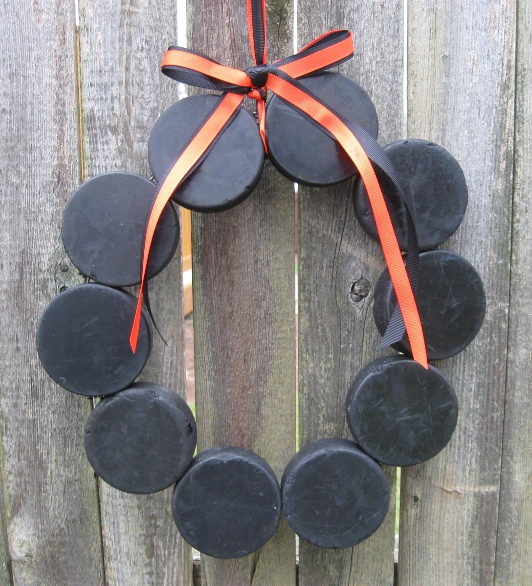 Hockey Love Wreath Without Letter